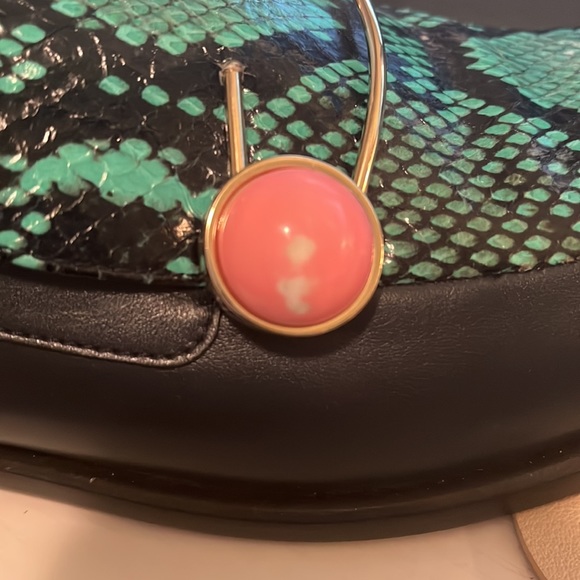 Mulberry Leather Pin Loafers - Picture 6 of 9